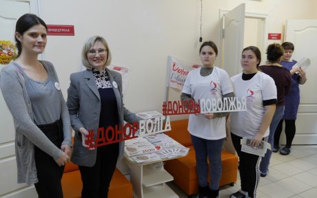 Акция в Вольске «Доноры за ЗОЖ»