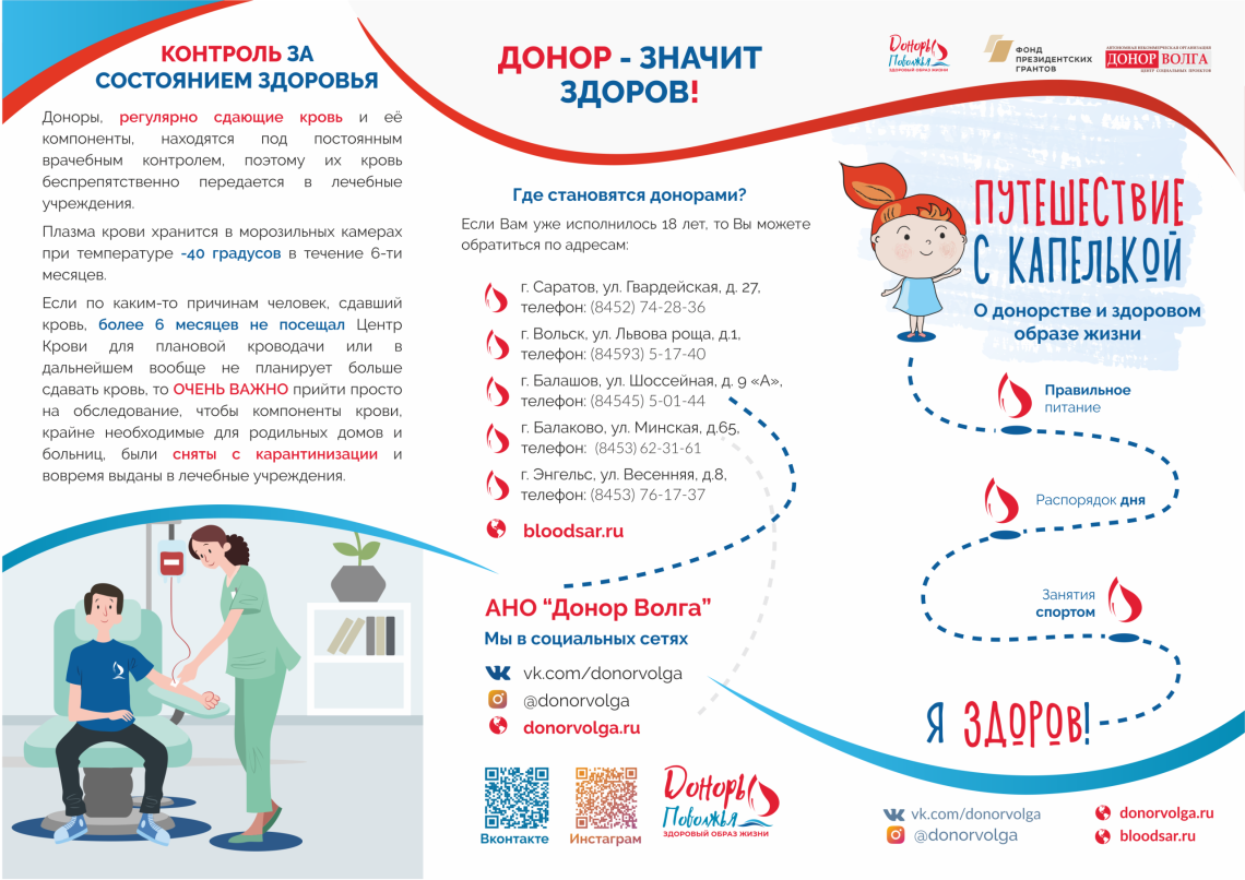 Буклеты детям 12 — 18 лет