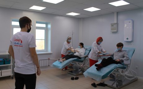Донорская акция «Доноры Поволжья — помощь рядом» в Службе крови Саратовской области