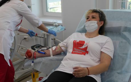 26 мая 2021 г. АНО «ДОНОР ВОЛГА» и Саратовский Центр Крови провели донорскую акцию в Центре крови Саратовской области в рамках проекта «Доноры Поволжья — помощь рядом»