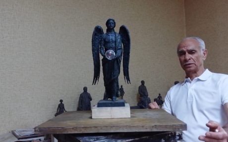 Скульптор Сергей Соломаха о Памятнике донорам в Саратове