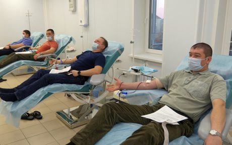 Донорская акция «Донором крови стать ПРО100»