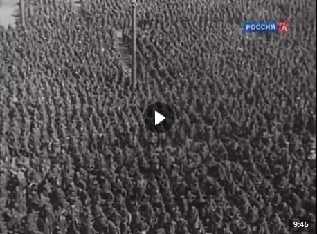 Фильм — Конвоирование немецко-фашистских военнопленных через Москву 17 тюля 1944г