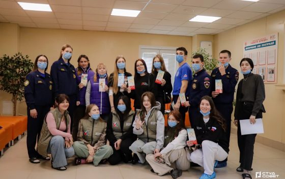 Саратовский архитектурно-строительный колледж в МАРАФОНЕ ДОНОРОВ ПОБЕДЫ