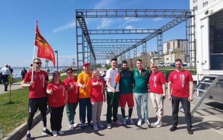 Саратов встретил Всероссийскую эстафету «Огонь жизни»!