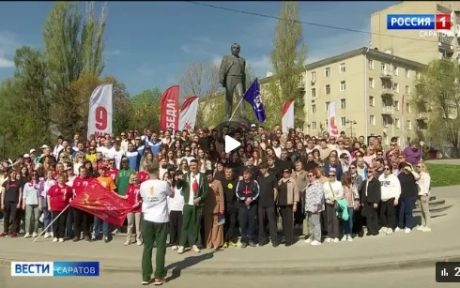 В выпуске новостей ГТРК «Саратов» рассказали об акции «Огонь жизни» Саратов
