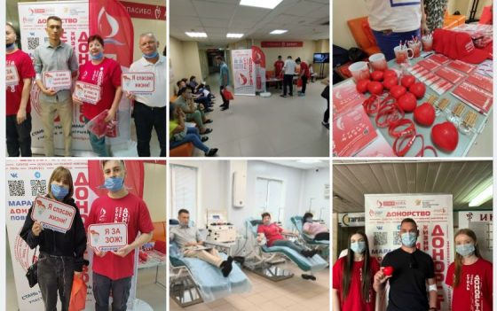 240 человек приняли участие в донорской акции в 4 городах Саратовской области в рамках МАРАФОНА ДОНОРОВ ПОБЕДЫ ПОВОЛЖЬЯ