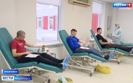 Репортаж ГТРКВОЛГА "Сдают кровь - спасают жизни"