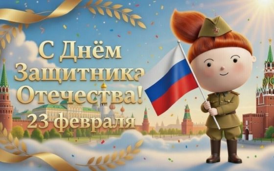 С днём защитника Отечества!