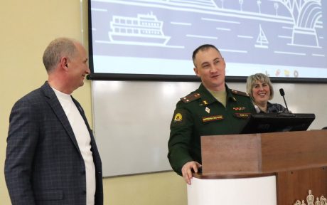 В фокусе внимания — донорство: курсанты узнали о донорстве костного мозга и вступили в ФРДКМ