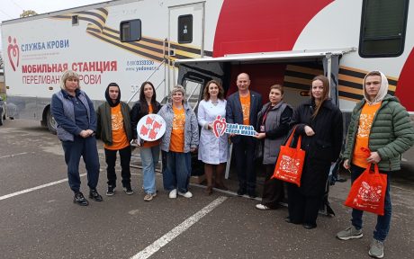 Астраханцы сдали кровь на донорской акции "Донорство - стиль жизни"