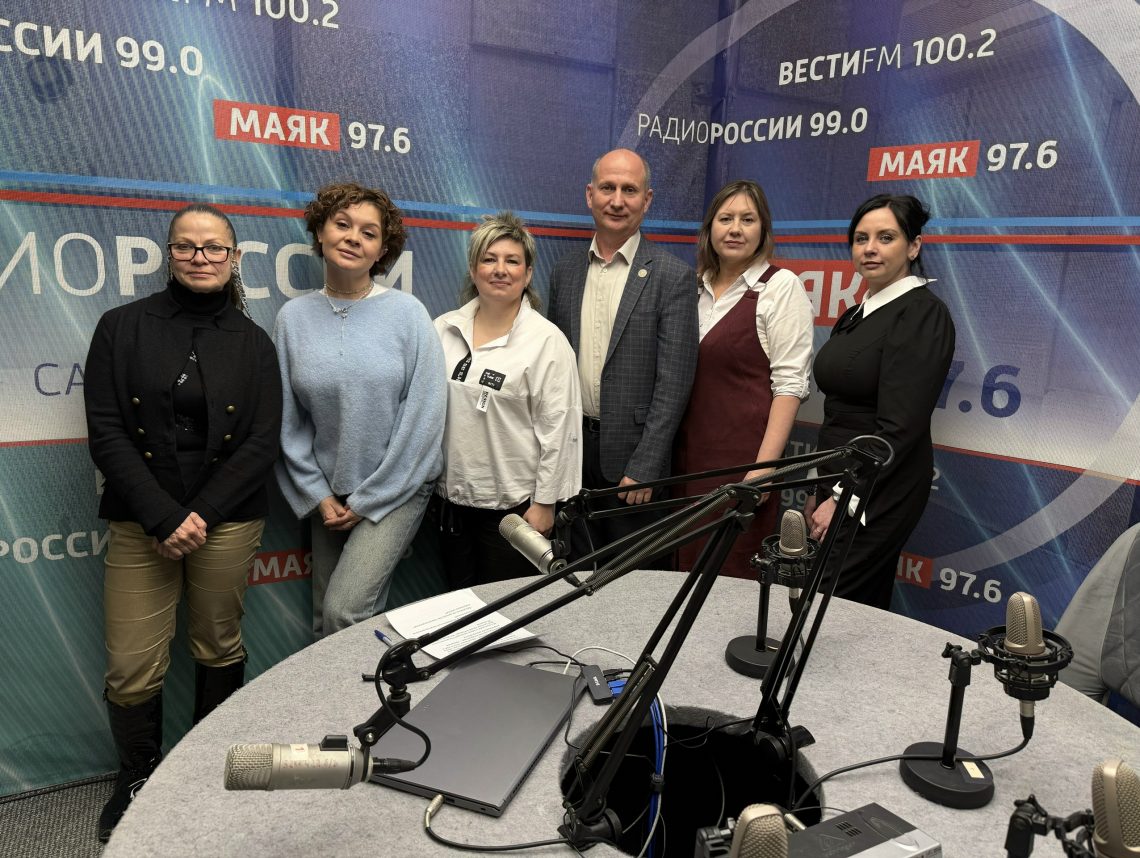 Запись радиопередачи «ПРО САРАТОВ И ЛЮДЕЙ» на Радио России к Национальному дню донора крови
