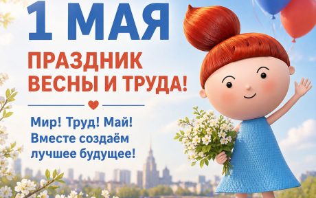 Команда АНО «Донор Волга» сердечно поздравляет вас с праздником Весны и Труда – 1 Мая!
